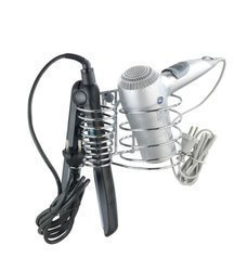 Uchwyt MILANO na suszarkę do włosów i prostownicę, 2w1, WENKO