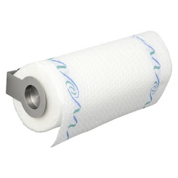 Uniwersalny uchwyt na ręczniki papierowe CERRI - stal nierdzewna, WENKO