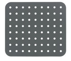 Mata ochronna do zlewozmywaka, 31 x 27,5 cm, szara, WENKO