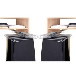 Zestaw dwóch wieszaków na spodnie, WENKO