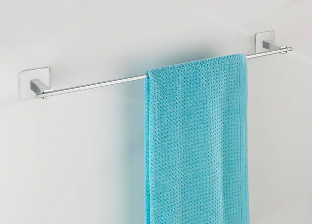 Wieszak na ręczniki QUADRO DUO, Turbo - Loc, 64 cm, WENKO