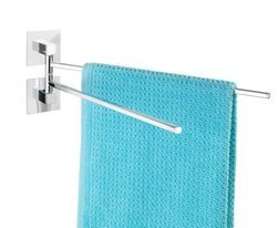 Podwójny wieszak na ręczniki QUADRO, Turbo-Loc, WENKO