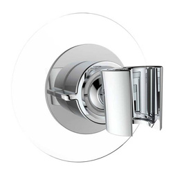 Uchwyt do słuchawki prysznicowej, montaż bez wiercenia, Ø 8 cm, WENKO