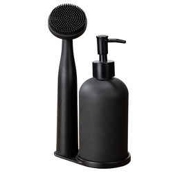 Zestaw kuchenny, dozownik 400 ml i szczotka, Piedo, WENKO