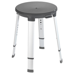 Stołek pod prysznic SECURA PREMIUM z regulacją wysokości, 43 - 52,5 cm, WENKO