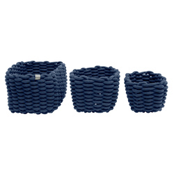 Zestaw plecionych koszyków do przechowywania TOM TAILOR, 3 szt.