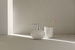 Kubek ceramiczny na szczoteczki do zębów, Pergole Cream, WENKO