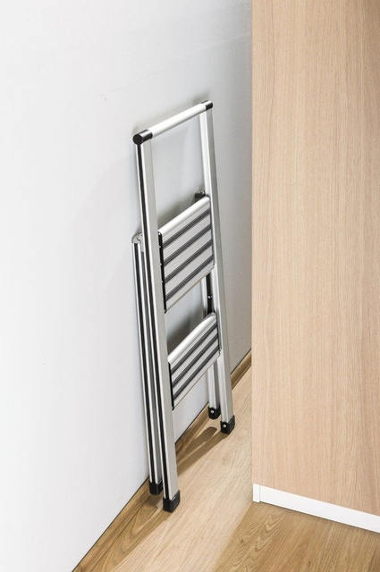 Aluminiowa drabina, 2-stopniowa, WENKO