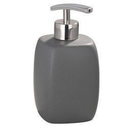 Dozownik do mydła ceramiczny FARO, antracytowy, WENKO