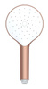 Słuchawka prysznicowa z automatycznym czyszczeniem, Ø 12 cm, rose gold, WENKO