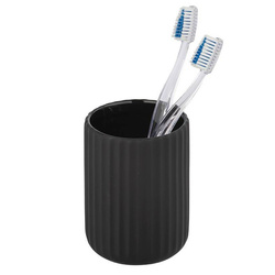 Pojemnik na szczoteczki do zębów BELLUNO, ceramiczny,  Ø 8 cm, WENKO