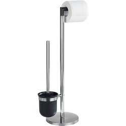 Stojak na papier toaletowy i szczotkę do WC, PARUS - 2w1, WENKO