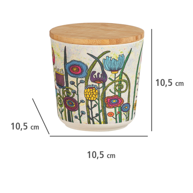 Pojemniki na żywność sypką FLOWERS, 500 ml, WENKO