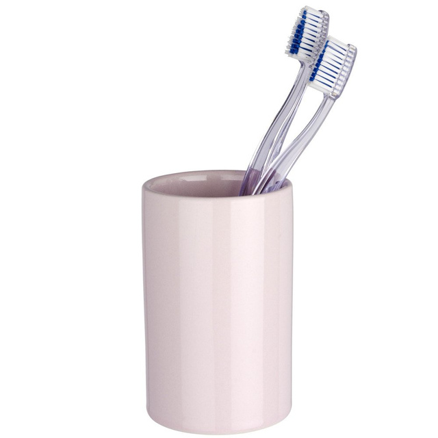 Pojemnik na szczoteczki do zębów POLARIS PASTEL PINK, WENKO