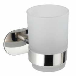 Kubek na szczoteczki OREA, Turbo - Loc, srebrny, WENKO