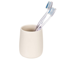 Ceramiczny kubek na szczoteczki MARGO, Ø 8,2 cm