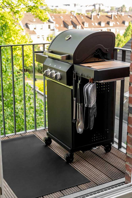 Silikonowy pędzel BBQ, odporny na wysokie temperatury do 240 °C, WENKO