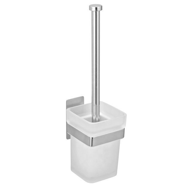 Pojemnik na szczotkę WC na ścianę GENOVA, montaż bez wiercenia Turbo-Loc, WENKO