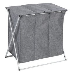 Kosz na pranie TRIO TOP,  3 komory, WENKO