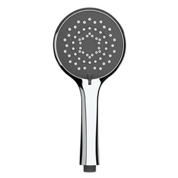 Słuchawka prysznicowa z funkcją oszczędzania wody, Ø 11 cm, 5 strumieni, srebrna, WENKO