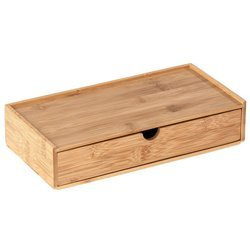 Organizer łazienkowy TERRA na drobiazgi, bambus, WENKO