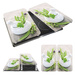 Szklane płyty ochronne HERB GARDEN na kuchenkę – 2 sztuki, WENKO