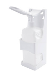 Dozownik na płyn do dezynfekcji, tworzywo sztuczne, 22 x 22 x 29 cm