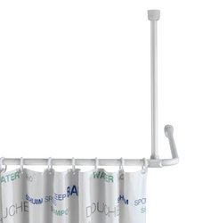 Uchwyt do zawieszenia drążka od zasłony prysznicowej, Ø 2 cm, 57 cm, WENKO