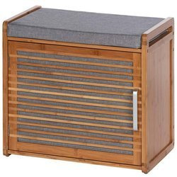 Szafka bambusowa na buty BAHARI z siedziskiem, WENKO