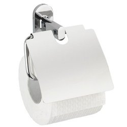 Uchwyt na papier toaletowy z pokrywką PUERTO RICO, Power - Loc, WENKO