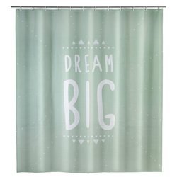 Zasłona prysznicowa Dream Big, PEVA, 180x200 cm, WENKO