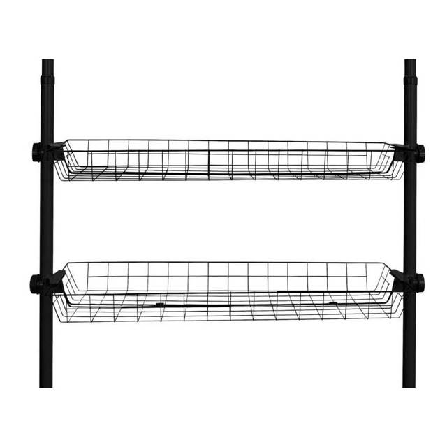 Koszyk do garderoby, szafy HERKULES 2 sztuki, 83 x 38 x 8 cm, WENKO