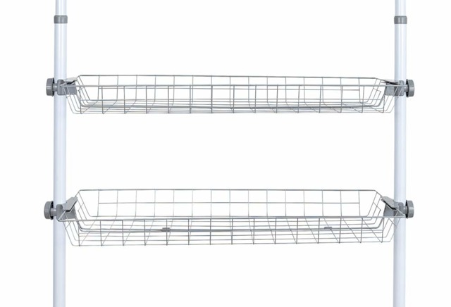 Koszyk do garderoby, szafy HERKULES 2 sztuki, 83x38x8cm, WENKO