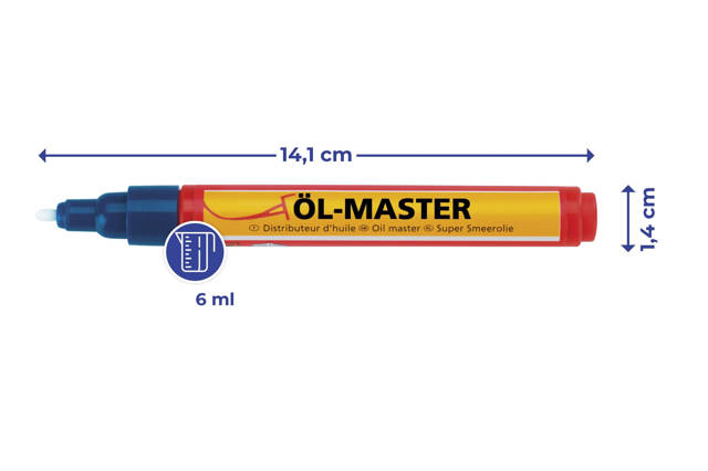 Marker z olejem do usuwania etykiet