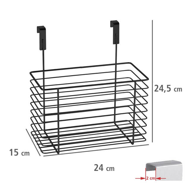 Organizer pod zlewozmywak, koszyk do przechowywania, 15 x 24 x 24,5 cm, WENKO