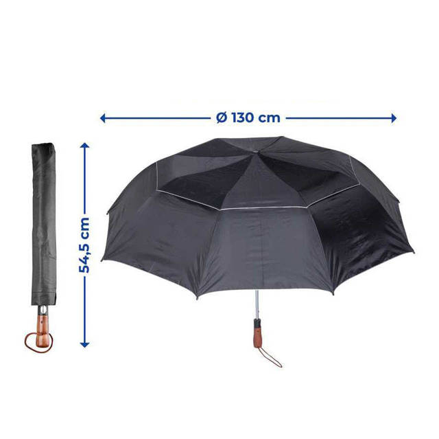 Parasol automatyczny KYRILL XXL - Ø 130 cm