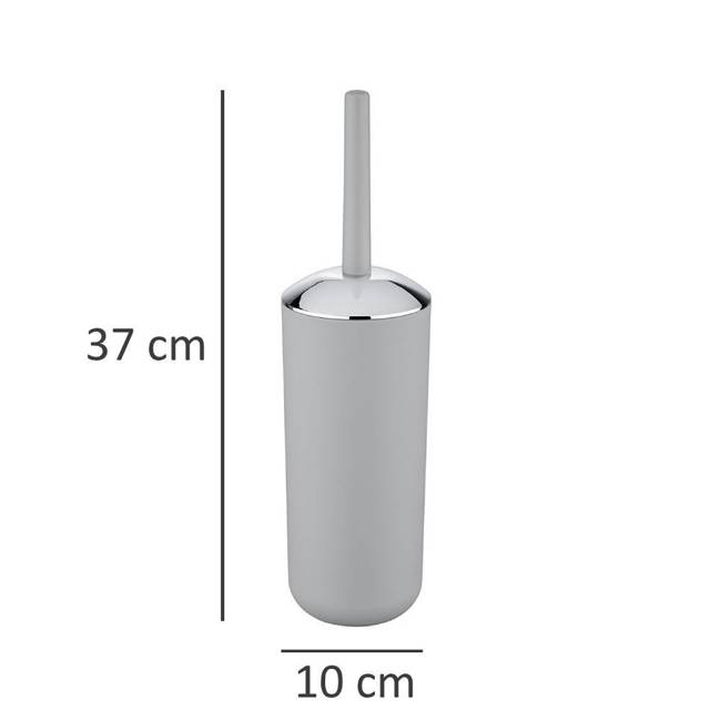 Pojemnik na szczotkę BRASIL + szczotka WC, szary, WENKO