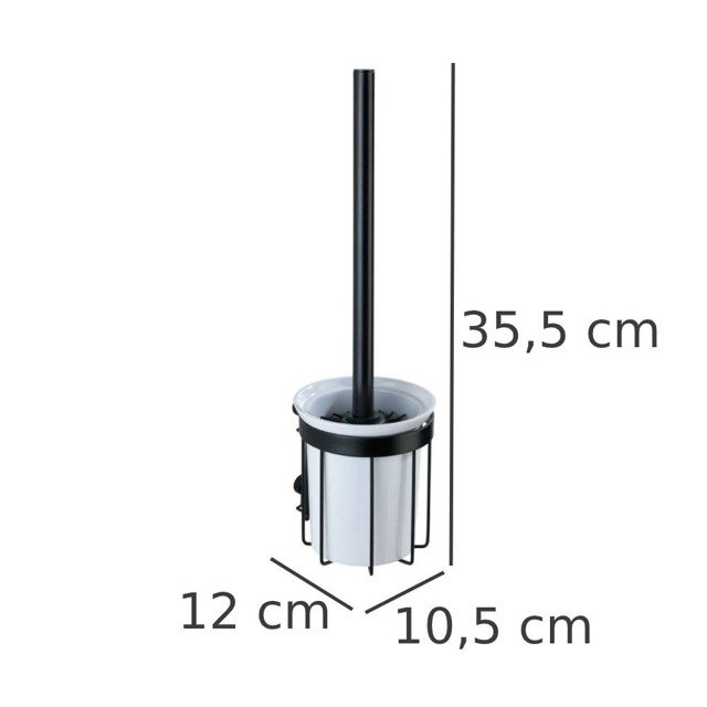 Pojemnik na szczotkę wc + szczotka Classic Plus, WENKO