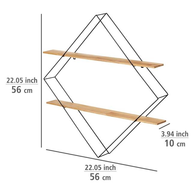Półka ścienna, romb, WENKO