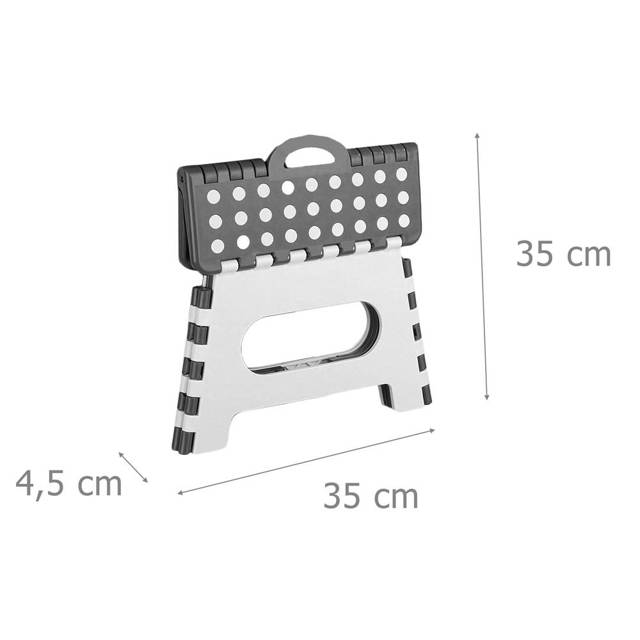 Taboret składany antypoślizgowy SECURA, max. 150 kg