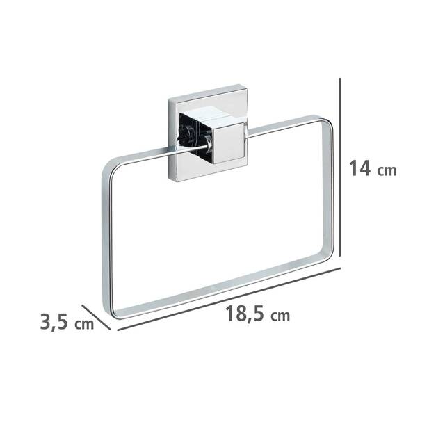 Wieszak łazienkowy QUADRO, Vacuum-Loc, WENKO