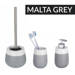 Dozownik do mydła MALTA GREY - 290 ml, WENKO