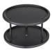 Organizer do kuchni na blat LAZY SUSAN, dwupoziomowy, metalowy, 26,5 x 15,5 x 26,5 cm, WENKO