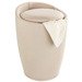 Pufa CANDY BEIGE - kosz na pranie, 2w1, WENKO